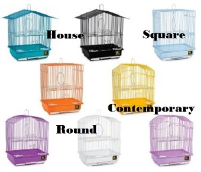 Prevue Pet 12x9 Parakeet Cage-Assorted Styles and colors-Bird Cage-Glamorous Gouldians