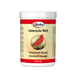 Quiko Intensive Red 50g - complementary feed for ornamental birds with red factors - Feather Supplement