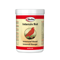 Quiko Intensive Red 50g - complementary feed for ornamental birds with red factors - Feather Supplement