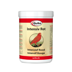 Quiko Intensive Red 500g supplemental feed for ornamental birds with red factors - Feather Supplement 
