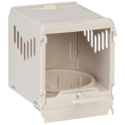 2gr art181 - Plastic outside canary nest with plastic surround, 5 3/8"d x 5" w x 5.25"h Canary Breeding Supplies