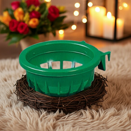 STA Soluzioni N001 - Small Open Plastic Nest works great with Siskin - Bird Breeding Supplies - Nest - Glamorous Gouldians