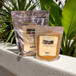 Starwest Botanicals Bee Pollen Granules - Natural Bird Supplement - Support the Immune System
