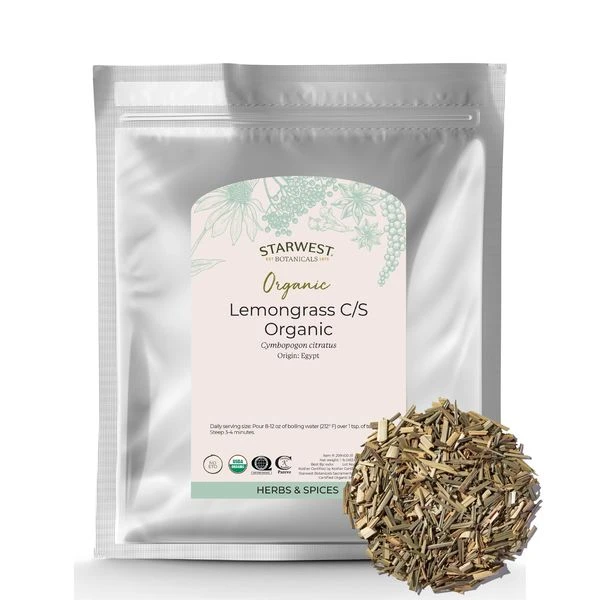 Certified Organic Lemongrass-Organic herbs for birds-Lady Gouldian Finch Supplies USA-Glamorous Gouldians