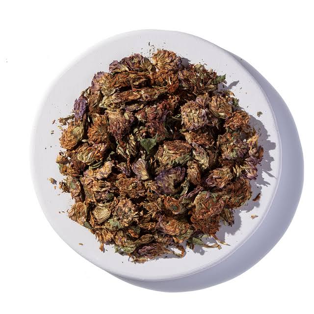 Certified Organic Whole Red Clover Blossoms - Herbs for Birds - Lady Gouldian Finch Supplies USA - Glamorous Gouldians
