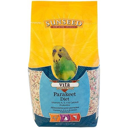 Sunseed Vita Parakeet - Fortified Parakeet Diet 