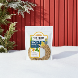 Sunseed Vita Prima Swing Ring - Food And Fun all in one! - Bird Food - Treat - Glamorous Gouldians