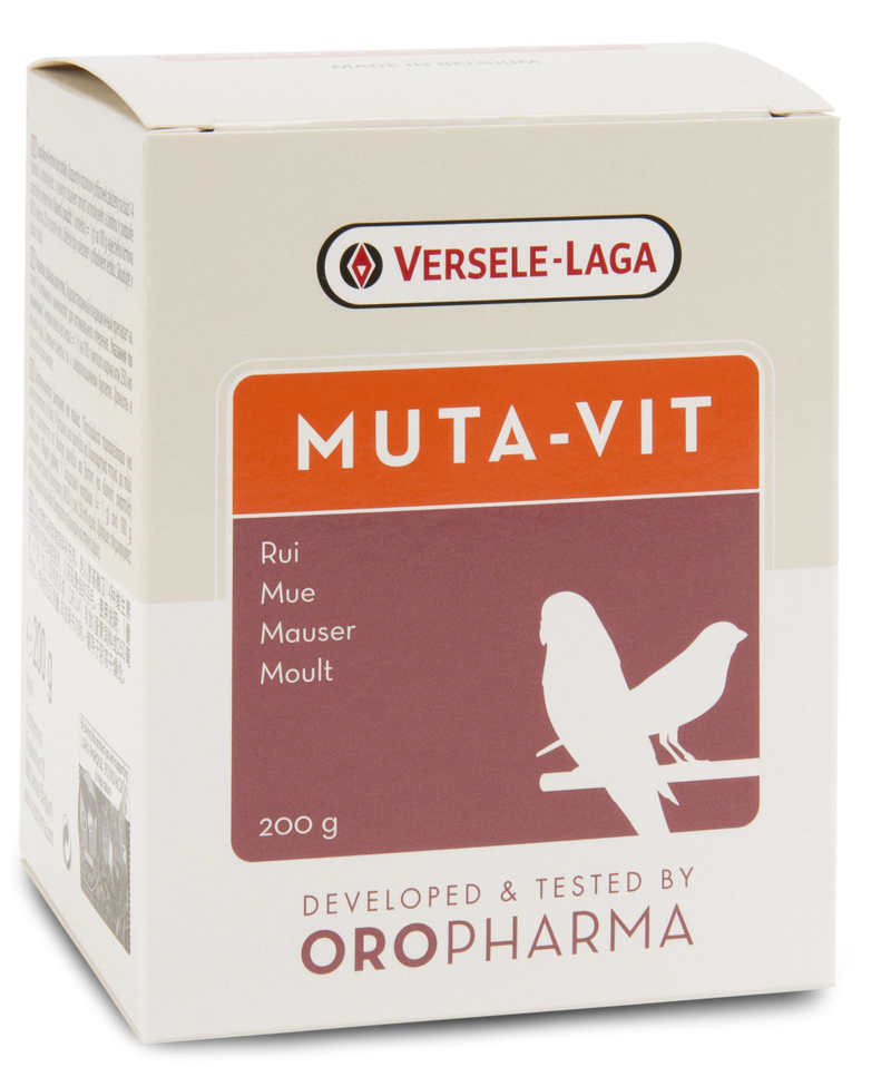 Versele-Laga- Muta-Vit - Multi-vitamin mix with methionine for better moulting - Lady Gouldian Finch Supplies USA