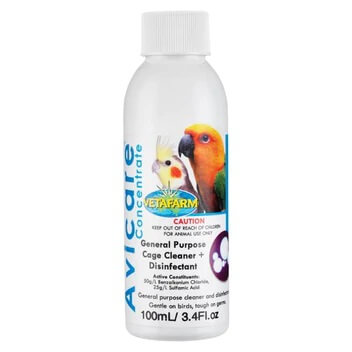 Vetafarm Avicare Concentrate - Hospital B Grade disinfectant - spray on leave 5 minutes - Disinfect