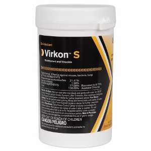 Virkon S - Disinfectant available in powder or pills - great for sprouting, and cleaning - Cage Cleaning and Disinfecting