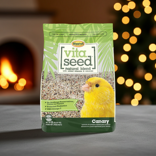 Higgins Vita Canary - Fortified Seed Mix - An eye catching, premium mix that will attract even the finickiest of eaters.