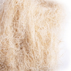 Nesting material for caged birds White coco, Cotton yarn, sisal fiber - Breeding Supplies Finches and Canaries