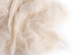 Sisalfibre WSGH24-White female goat hair soft and clean for nesting material  - Canary Breeding Supplies 