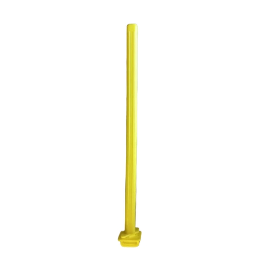 2gr art 80 - Plastic Perch 8.5" long, 1/2" Diameter - Yellow - Great for finches and canaries - Cage Accessory - Glamorous Gouldians