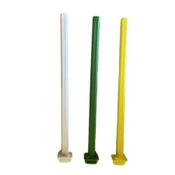 2gr art 80 - Plastic Perch 8.5" long, 1/2" Diameter - 3 colors - Great for finches and canaries - Cage Accessory - Glamorous Gouldians