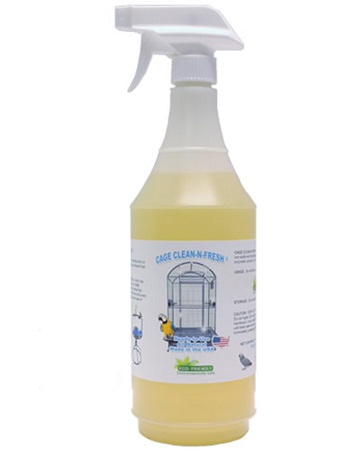 A&E Peppermint Clean-N-Fresh Cage Cleaner 32 oz peppermint scent-Clean and Disinfect-Glamorous Gouldians