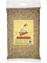 Volkmans Avian Science Super Cockatiel No Sunflower - 20lb Bag - ENCOURAGES NATURAL FORAGING BEHAVIOR