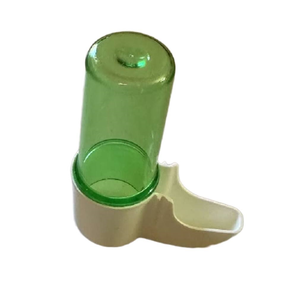 2gr art240 Dino Drinker - Small Water Tube - 1/2 oz (20cc) green plastic water tubes, great for show cages or hospital cage