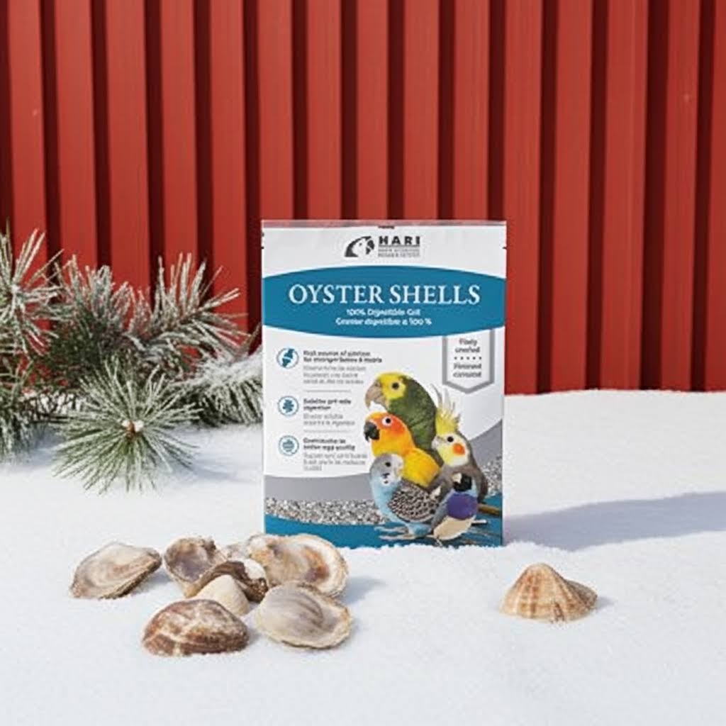 Hari Oyster shells - Hagen Products - 100% digestible grit - Avian Vitamins and Minerals - Glamorous Gouldians