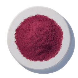 Organic Beet Root Powder - closeup - Starwest Botanicals - Natural Red Color Supplement for feathers - Glamorous Gouldians 