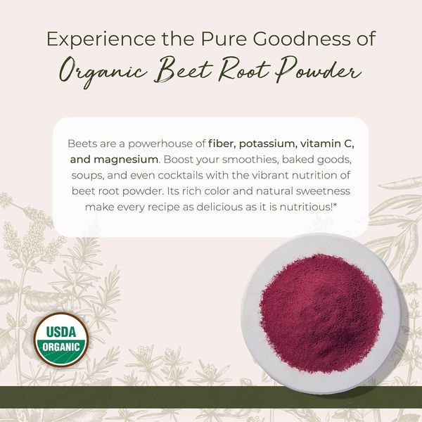 Organic Beet Root Powder - benefits - Starwest Botanicals - Natural Red Color Supplement for feathers - Glamorous Gouldians 