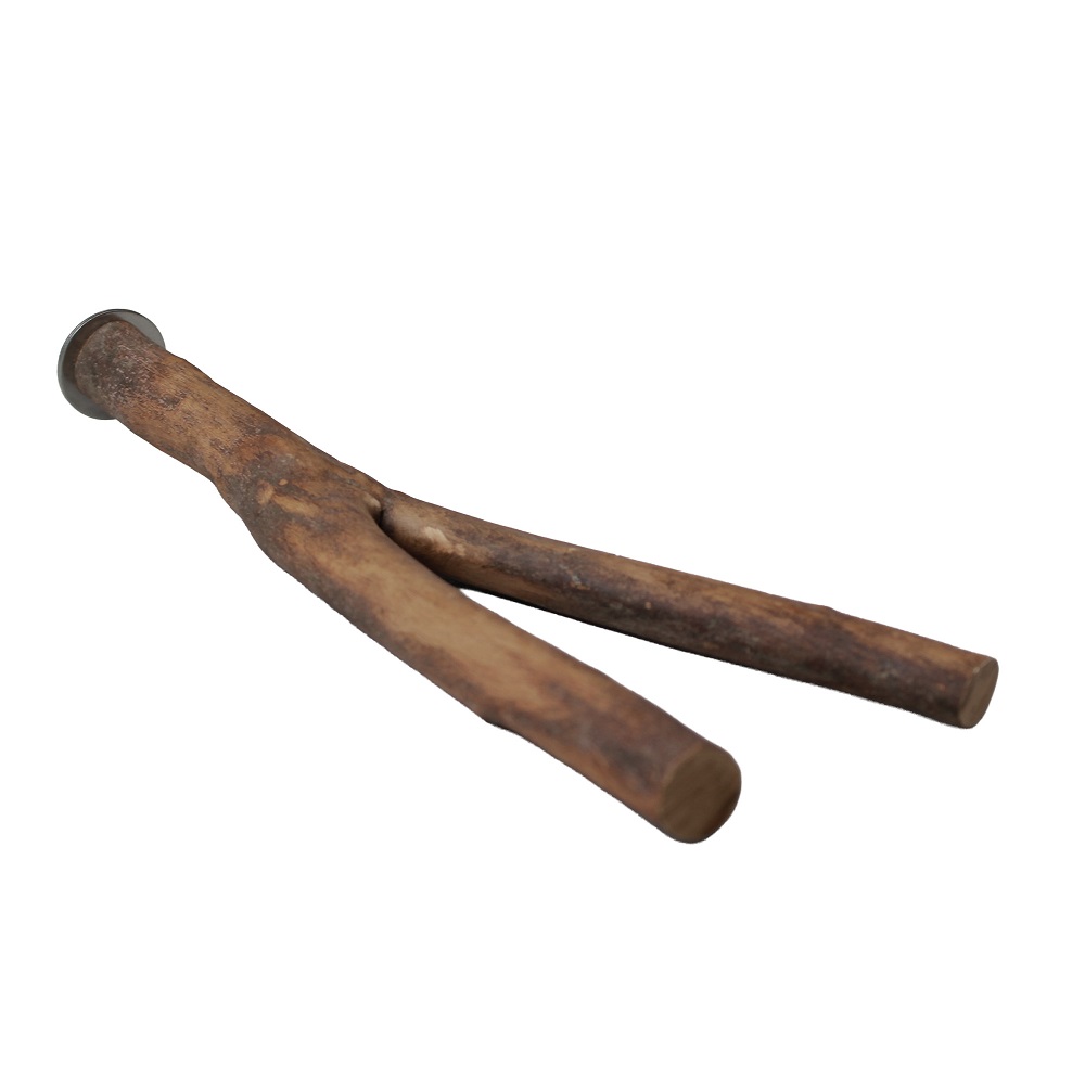 A&E Natural Wood 10" Manzanita Perch - Screws on cage wall - Natural branches are good for the health of your bird's feet