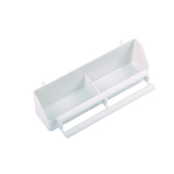A&E Cages Aviary Feeder Replacement Cup. 8"x4"x3" - fits 13221, 13221-2, 6421, 100G, 100B, 100C Series cages.