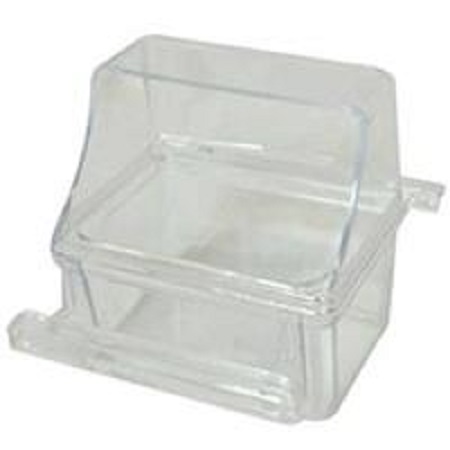 Kings Cages Clear plastic covered seed cup fit perfectly 36x18x18 cages, not the smaller version - Glamorous Gouldians