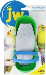 Cuttlebone Holder JW Pets, Cuttlebone Holder, Plastic cuttlebone holder, cuttlebone holder with perch, 