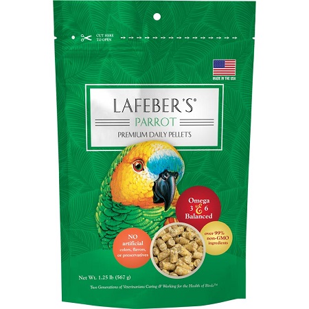 Lafeber Parrot Premium Daily Pellets-Non GMO Bird Food-Parrots like Amazons and African greys-Glamorous Gouldians