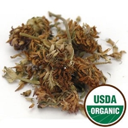 Certified Organic Whole Red Clover Blossoms 