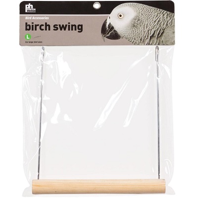 Large Wooden Dowel Bird Swing by Prevue Pets - Hookbill Cage Accessories - Bird Cage Supplies