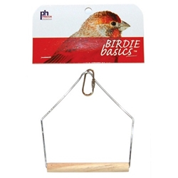 Prevue Pet 388 Small Bird Cage Swing-4 1/2" wide x 6 1/8" high 7/16" diameter-Bird Cage Accessory-Glamorous Gouldians