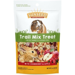 Trail Mix Treat Sunseed, trail mix, small animal treat, cranberry, apple, gourmet treat mix