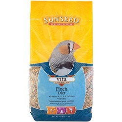Sunseed Vita Finch Seed Mix - Finch Food - Seed - Lady Gouldian Finch Supplies - Glamorous Gouldians