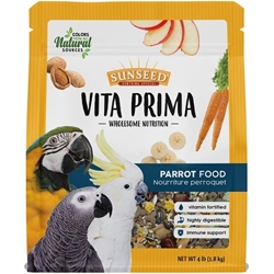 Sunseed Vita Prima Parrot Food Sunseed, VitaKraft, Vita Prima Parrot, Parrot Food, fortified diet for parrots, parrot seed mix, bird food, bird supplies