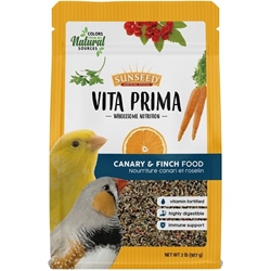 Sunseed Vita Prima Canary & Finch Food Sunseed, Vita Prima, Canary food, Finch Food, fortified seed mix for finches and Canaries, Vitakraft- Canary Seed, Finch seed mix