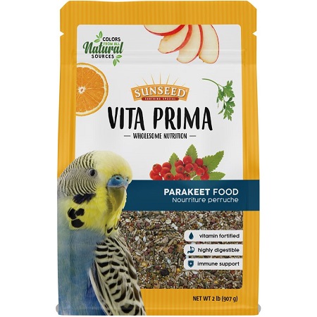 Sunseed Vita Prima Parakeet Food - sunseed-vitaprima-parakeet-2lb