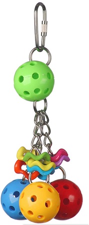 Super Bird Jingle Berries - Bird Cage Toy - Relieves boredom - Bird Cage Accessory - Glamorous Gouldians